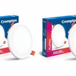 Crompton Star Lord | Recessed Ceiling Lights | 5W | Round | Warm White | For False Ceiling Installation | Cutout: 3″ | For Home, Living Room, Office & Shops | Pack Of 2