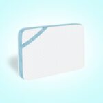 Flipkart Perfect Homes Mattresses Orthopaedic Memory Foam Pillow For Neck & Spine Support Memory Foam Solid Orthopaedic Pillow Pack Of 1(Sky)