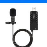 Fifine K053 Cardioid Pattern Wired Microphone With Sponge Cap,6.56 Meter Cord,Metal Clip