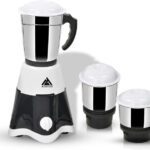 Athots Novak 700 W Mixer Grinder(Novak Powerful Hybrid 100% Copper Motor | 3 Jars | Black, White)