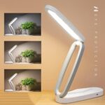 Fulminare Plastic Led Desk Lamp Dimmable Reading Table Lamp With Usb Charging Port 3 Colour Mode,Touch Control Eye Caring, Desk For Study, Work (Pawn), Assorted