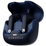 Goboult Z40 True Wireless In Ear Earbuds With 60H Playtime, Zen™ Enc Mic, Low Latency Gaming, Type-C Fast Charging, Made In India, 10Mm Rich Bass Drivers, Ipx5, Ear Buds Tws (Blue)