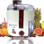 Bostton 750 Watt With Maxile Power Technology 750 W Juicer(Cherry Juicer | 1 Jar | White/Cherry)