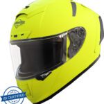 Steelbird Sa-2 Aeronautics Motorbike Helmet(Fluo Neon)