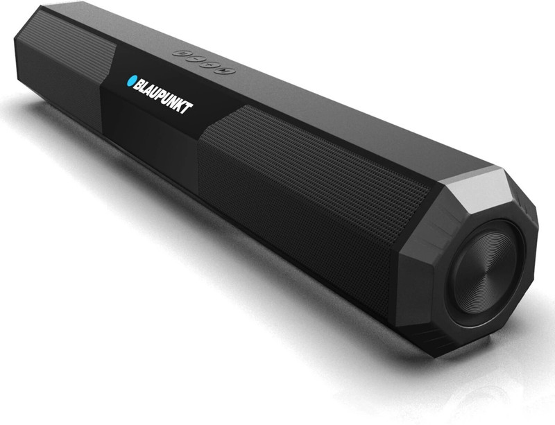 Blaupunkt Sba20 Plus Bluetooth Soundbar Speaker For Tv With Bt, Aux, Tws 20 W Bluetooth Soundbar(Jet Black, 2.0 Channel)