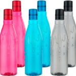 Flipkart Smartbuy 1100 Ml Pet Bottle(Pack Of 6, Multicolor)