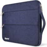Dyazo Laptop Sleeve Compatible For 13″ / 13.3 Inch Notebook Compatible With Macbook Pro/Air & All Notebooks With 2 Front Accessory Pocket With Handle (Blue)