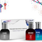 Bombay Shaving Company Premium Perfume Gift Set 3 X 30 Ml | Long Lasting Fragrance Eau De Parfum  –  90 Ml(For Men)
