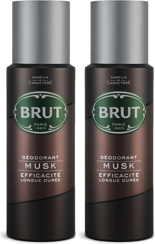 Brut Musk Deodorant Spray For Men Deodorant Spray – For Men(400 Ml, Pack Of 2)