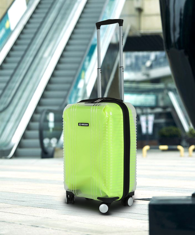 Wrogn Clearcase Cabin Suitcase 8 Wheels – 22 Inch