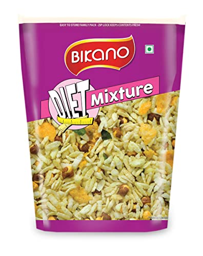 Bikano Diet Mixture | Light & Crunchy Namkeen Snack | Ideal For Tea-Time & Anytime Munching | 500G Pack