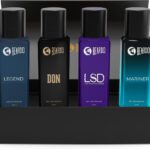 Beardo Best Day Perfume Gift Set | Long Lasting | 4 X 20 Ml Eau De Parfum  –  80 Ml(For Men)