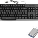 Zebronics K20 Keyboard, C-Otg (Set – 2) Combo Set(Multicolor)