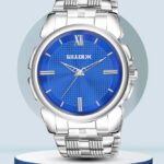 Killer Klr-8430 Premium Stainless Steel Chain Blue Watch For Boys Water Resistant Analog Watch  – For Men