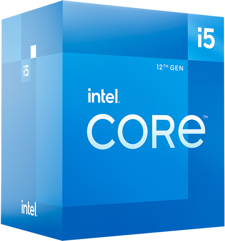 Intel I5-12400 4.4 Ghz Upto 4.4 Ghz Lga1700 Socket 6 Cores 12 Threads Desktop Processor(Blue)