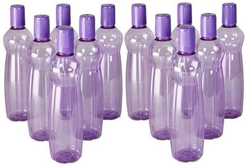 Milton 1000 Ml Pet Bottle(Pack Of 12, Purple)