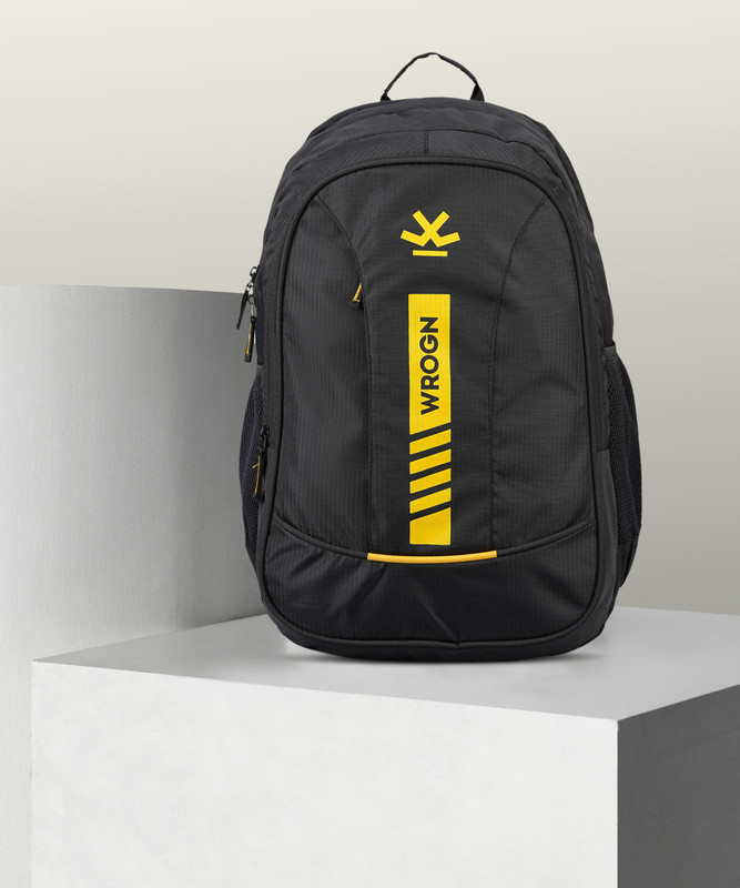 Wrogn Spacy Unisex Backpack Fits Upto 16 Inches 36 L Laptop Backpack(Black)