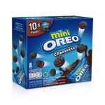 Oreo Mini Chocolate 10X Packs, 204 Gram, Blue & Brown, 10 Count (Pack Of 1) (4029825)