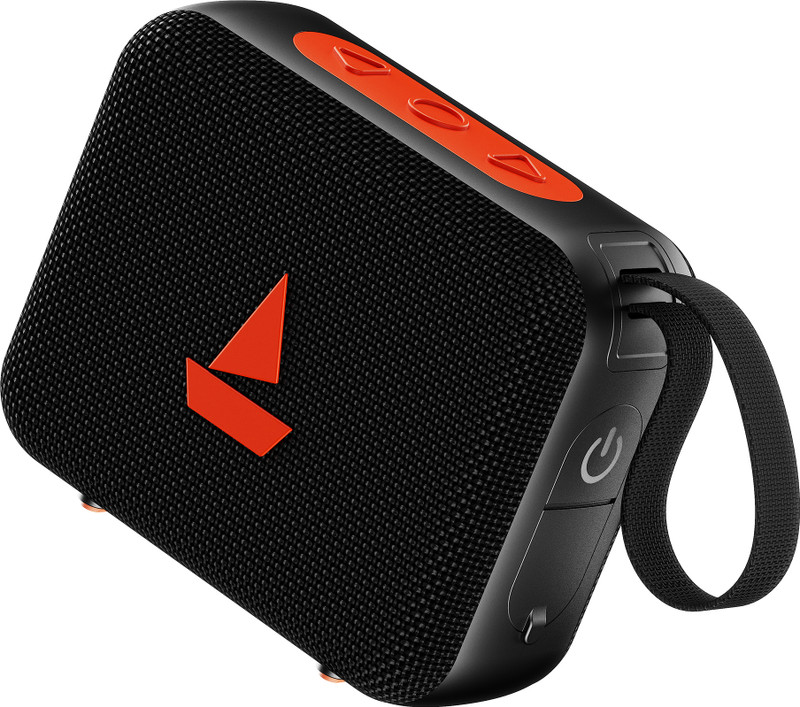 Boat Stone 310, 16 Hrs Playback, 52Mm Drivers, Tws Connectivity 5 W Bluetooth Speaker(Raging Black, Mono Channel)