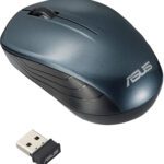 Asus Wt200 /Ambidextrous Design,Runs On 1 Aa Battery- Upto 15 Months Life, 1200 Dpi Wireless Ambidextrous Optical Mouse  With Bluetooth(2.4Ghz Wireless, Blue)