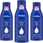 Nivea Body Milk Combo, Lotion Moisturizer, Deep Moisture Serum, Normal Skin(600 Ml)