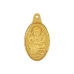 Bangalore Refinery 24K (999) Gold Coin Pendants 1Gm (Lord Ganesh)