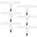 Philips 8W B22 Led Cool Day Light Bulb (929001923213Pk6, White) – Pack Of 6