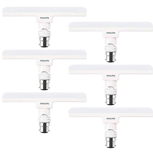 Philips 8W B22 Led Cool Day Light Bulb (929001923213Pk6, White) – Pack Of 6