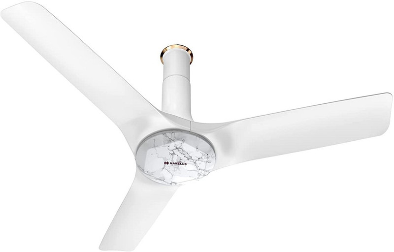 Havells Stealth Prime Bldc With 2 Year Warranty Anti Dust 1200 Mm Ceiling Fan(Marbel Pearl White | Pack Of 1)