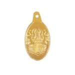 Bangalore Refinery 24K (999) Gold Coin Pendants 1Gm (Goddess Lakshmi)