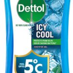 Dettol Icy Cool Body Wash Bottle For Men Goodness Of Salicylic Acid |Menthol Freshness(250 Ml)