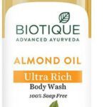 Biotique Almond Oil Ultra Rich Body Wash|Natural & Soap-Free| Suitable For All Skin Types(200 Ml)