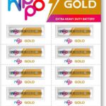 Nippo 4 Dg Zinc Carbon Aaa  Battery(Pack Of 10)