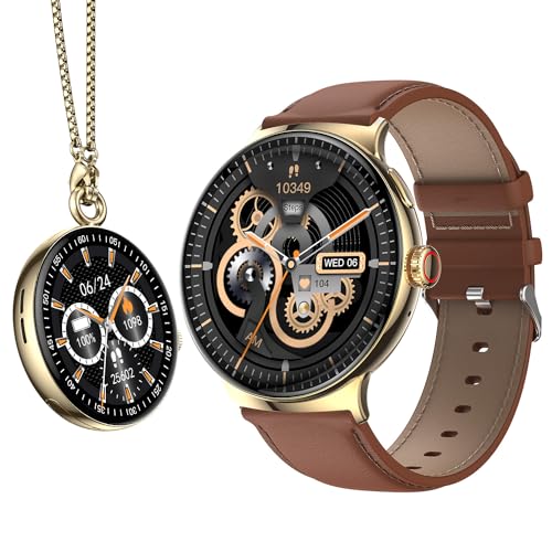 Itel Unicorn Smartwatch With Single Chip Bt Calling, 1.43″ Amoled Display, 500 Nits Brightness, Rotating Crown, Ip68 Waterproof, 200+ Watch Faces, 100% Charging Approx 70 Mins (Champagne Gold)