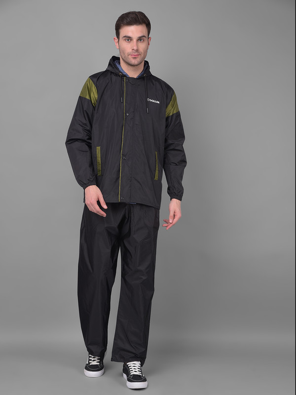 Dollar Colorblock Men Rain Suit