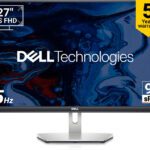 Dell S Series 68.58 Cm (27 Inch) Full Hd Ips Panel With 5-Years Warranty, 99% Srgb, Low Blue Light Technology,Hdmi X2, Tilt Adjustment, Contrast Ratio 1000:1, 300 Nits Brightness, Display Manager, 3-Sided Bezel-Less Monitor (S2721Hnm / S2721Hn)(Amd Free Sync, Response Time: 4 Ms, 75 Hz Refresh Rate)