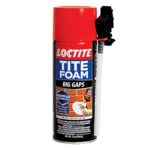 Loctite Tite Foam Pu Sealant(White), Expanding Foam For Large Gaps Filling, Keeps Dust And Pests Aways, Diy Dries Fast, Waterproof No Shrinkage Easy Application Doors Pvc Pipe Bathroom, Ac Ducts 340G