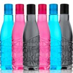 2Mech Iconic Design Bottle Set Of 6, Office Bottle Gym Bottle 1000 Ml Bottle 1000 Ml Bottle(Pack Of 6, Multicolor, Plastic)