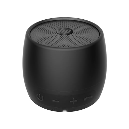 Hp 360 Mono Portable Bluetooth Speaker With Built-In Microphone Ip54 Dust And Water Resistance (2D799Aa)