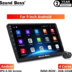 Sound Boss Androidify 3Rd Generation 9 Inch Android (2Gb/32Gb) With Ahd Camera Car Stereo(Double Din)