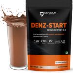 Denzour Nutrition Denz-Start Beginner’S Whey Protein Powder Whey Protein(1 Kg, Belgium Chocolate)