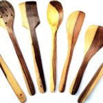 Oggn Ss7Sreog Wooden Spatula(Pack Of 7)