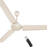 Atomberg Ameza Remote Controlled|High Air Delivery|Led Speed|Low Noise|Power Saving With 2 Year Warranty Bldc Motor With Remote 1200 Mm Ceiling Fan(5 Star | Gloss Ivory | Pack Of 1)