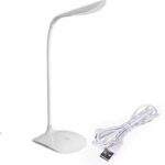 Melodies Flexible Usb Led Touch Switch Desk Light Study Lamp(40 Cm, White)