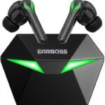 Earboss With Gaming Bluetooth(Black, True Wireless)