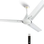 Kuhl | Prima A1, Bldc, 29W, Low Noise, Energy-Saving, 5-Year Warranty With 2 Year Warranty 1200 Mm Ceiling Fan(5 Star | White | Pack Of 1)