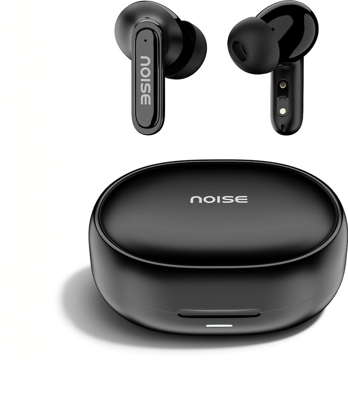 Noise Buds Connect 2 With Dual Pairing, Quad Mic With Enc & In-Ear Detection Bluetooth(Black, True Wireless)