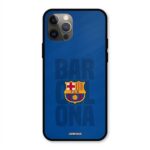 Custom Chics Ultra Hybrid Back Cover For Iphone 12 Pro | Barcelona Printshield Case With Soft Tpu Sides & Anti-Skid Grip