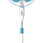 Bajaj 251338 With 2 Year Warranty 400 Mm Pedestal Fan(Fiji Blue & White | Pack Of 1)