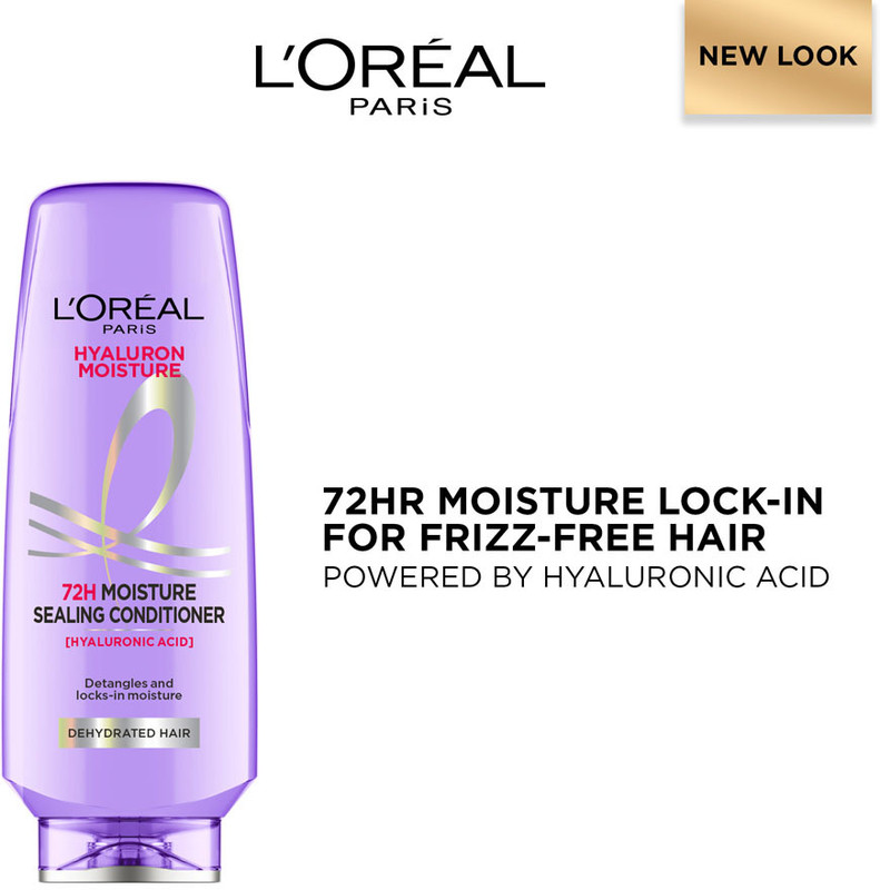 L’Oréal Paris Hyaluron Moisture 72H Moisture Sealing Conditioner| For Dry & Dehydrated Hair(175 Ml)